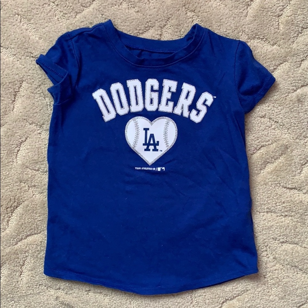 3t Dodgers blue shirt